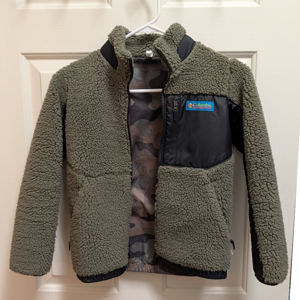 Columbia Reversible Boys Fleece Coat